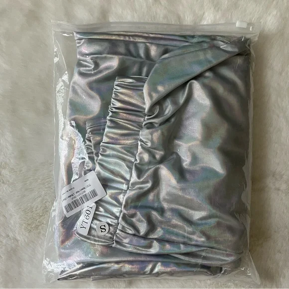 Silver Metallic Joggers - Picture 7 of 7